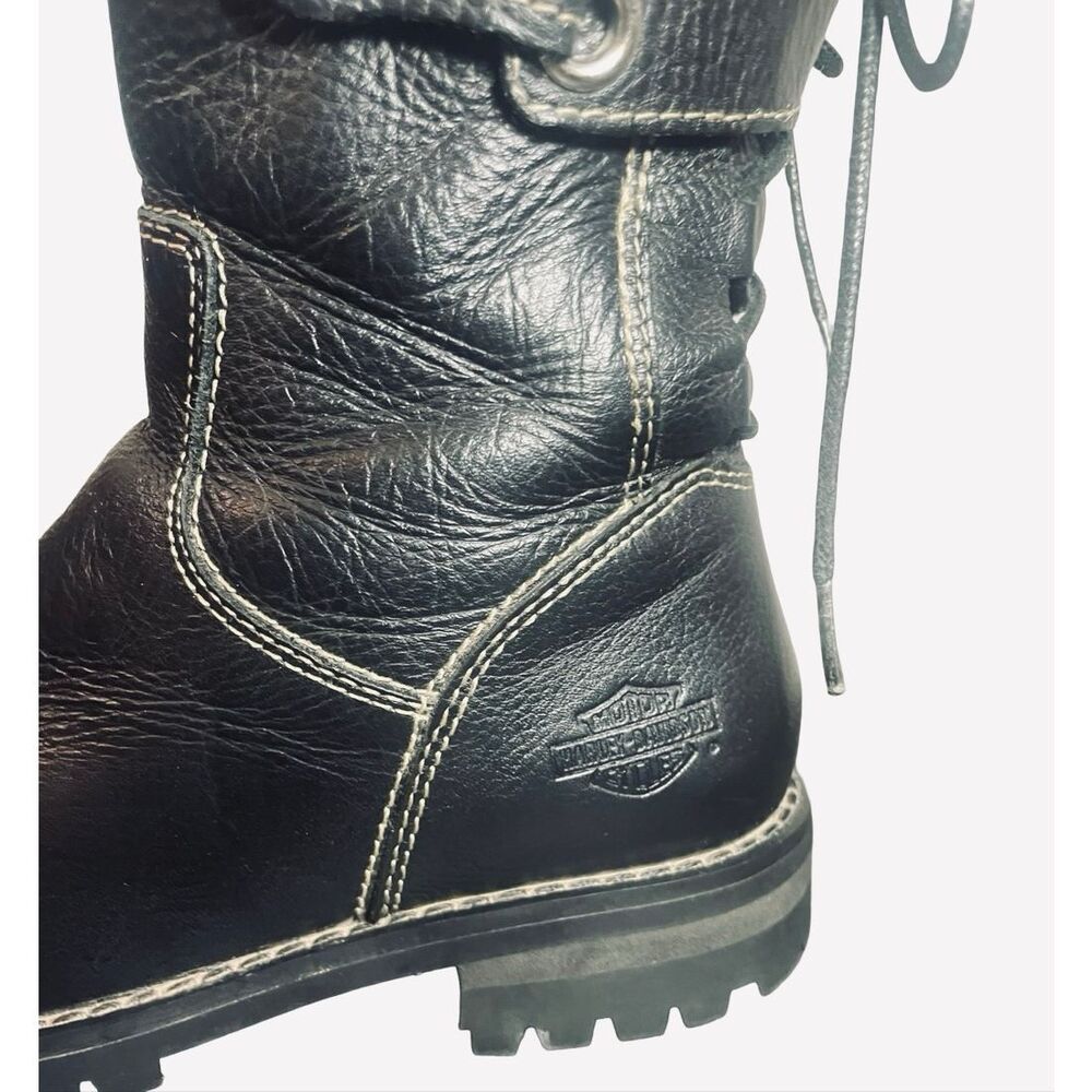 Harley-Davidson Leather Riding Boots - Picture 7 of 9